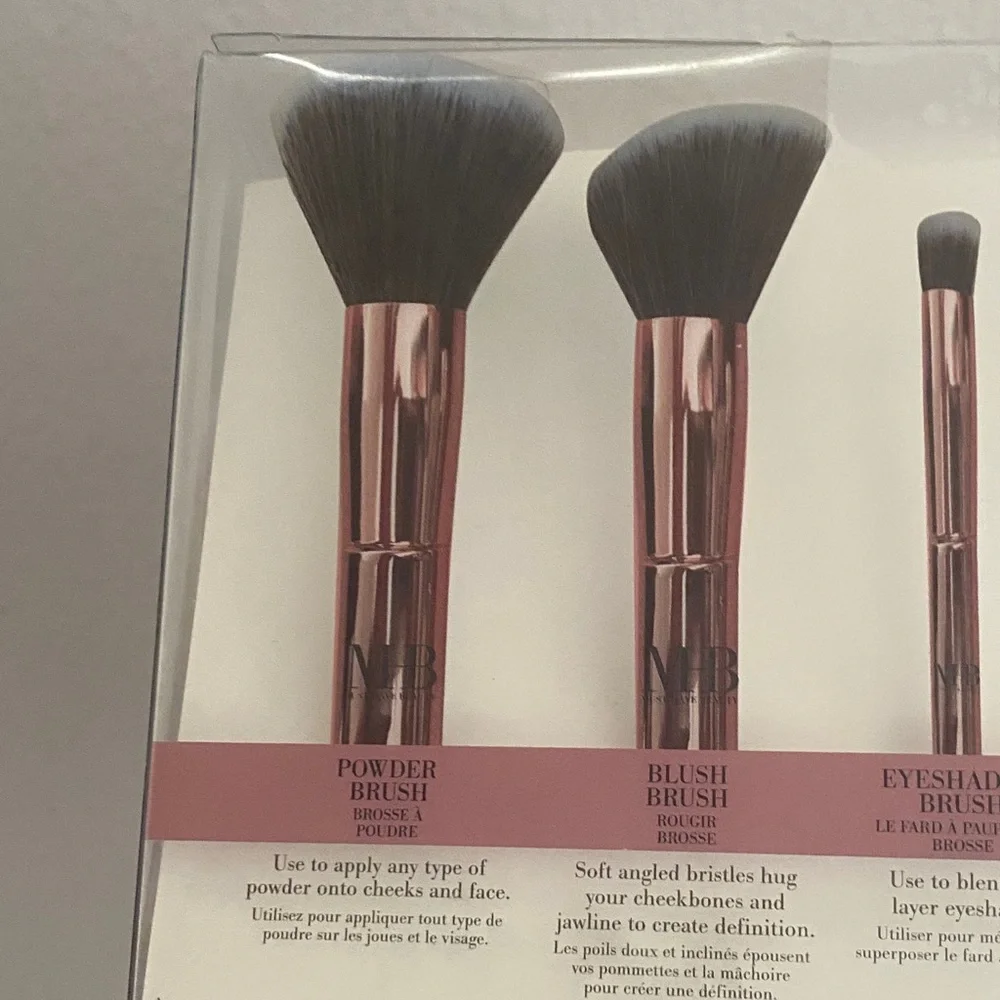 6-Piece Glamour Brush Set - Gold